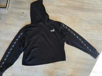 Puma Hoodie Cropped Pullover schwarz Pulli Gr. L 40 schwarz Niedersachsen - Wildeshausen Vorschau