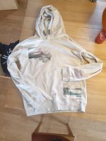 Garcia Gr 176 hoodie beige mit coolen Print top Zustand Bayern - Würzburg Vorschau