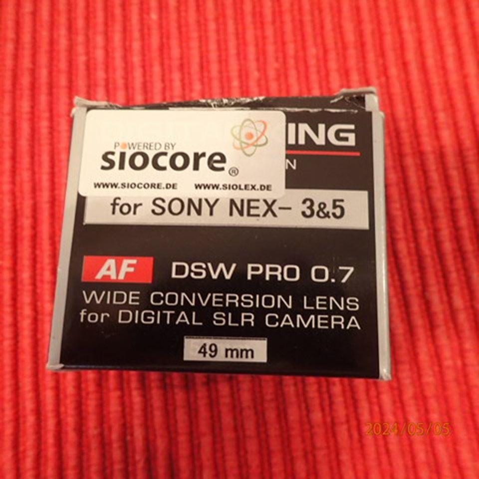 Siocore 0,7 Ultraweitwinkel zB Sony-E 16mm u.a. 49mm Gewinde in Augsburg