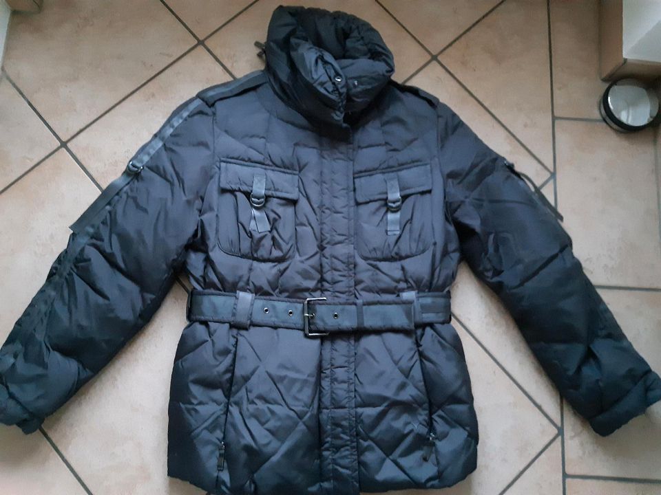 Fuchs Schmitt Daunenjacke Steppjacke Gr 38 braun/grau in Flensburg