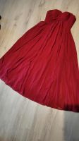 Abendkleid rot Chiffon Gr. 46 Hessen - Flieden Vorschau