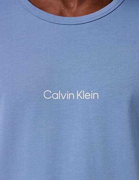 Calvin Klein Herren L/S Rundhalsausschnitt Pyjamaoberteil, M in Körle