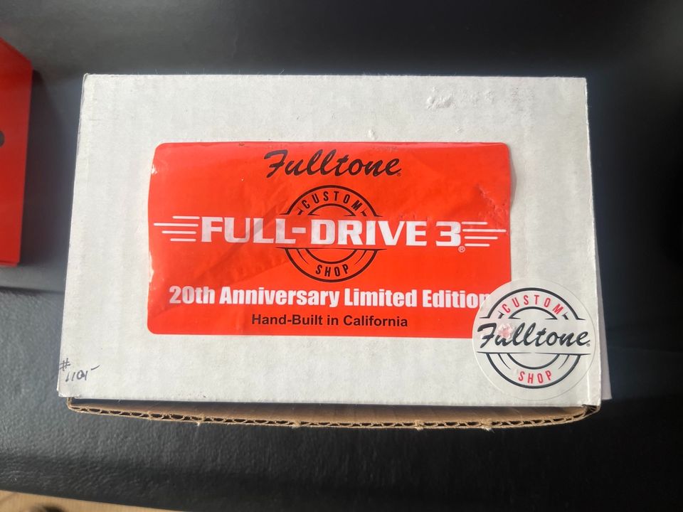 Full-Drive 3 20th Anniversary Edition signed by M Fuller in Hamburg
