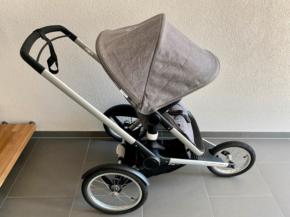 Bugaboo Runner Gestell mit Adaptern NP: 390 EUR in Bad Rappenau