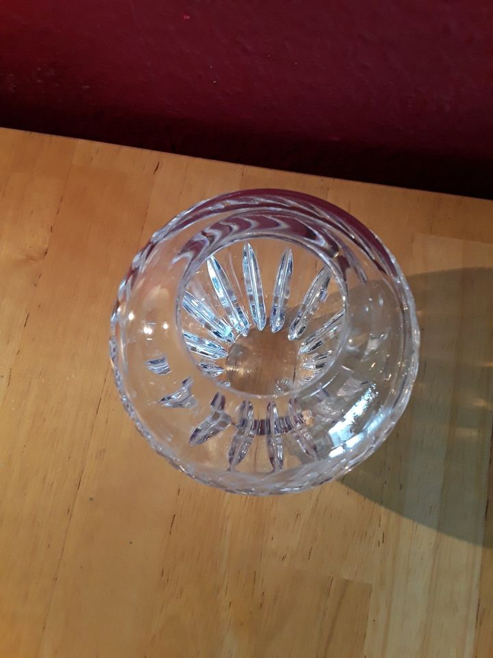 Vase, Glas, klein, Kristallglas?, 10cm hoch in Berlin
