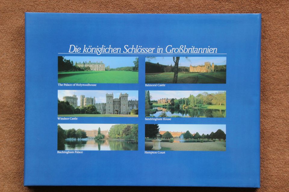 Buch/Bildband "Die königlichen Schlösser in Großbritannien" in Salzweg