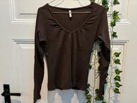 Gr.S braunes Langarmshirt|New Yorker|Shirt|Damenkleidung|Oberteil Niedersachsen - Schladen Vorschau