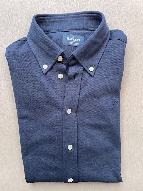 Hackett Garment Dyed Pique Jungen blau wie Neu 13-14 Y in Hamburg