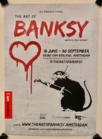 Gesuchtes Banksy Ausstellungs Plakat Love Rat Amsterdam 2016 RAR Innenstadt - Köln Altstadt Vorschau