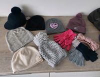 Mütze Handschuhe Bommel u.a Zara H&M wolle 100%Kaschmir schwarz Nordrhein-Westfalen - Menden Vorschau
