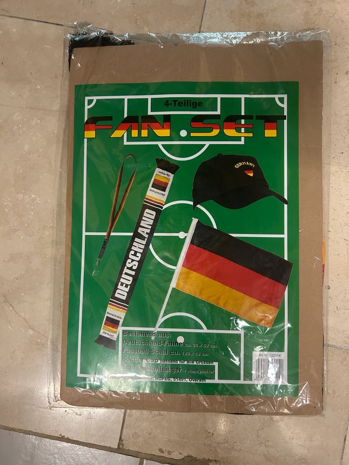 Deutschland Fan Set Fußball NEU in Köln