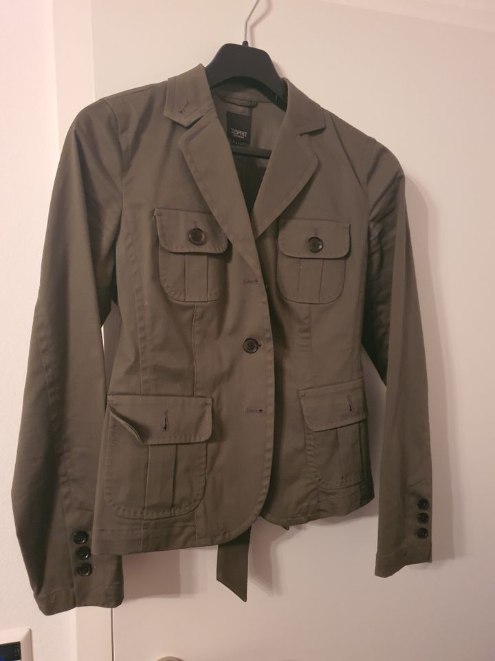 Modischer Esprit Damen Blazer,  Khaki, Gr. S, in Forchtenberg