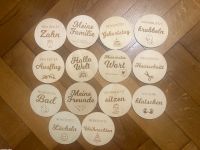 Meilensteinkarten Baby Holz / Geschenkidee / Newborn / Schwanger Bayern - Pähl Vorschau