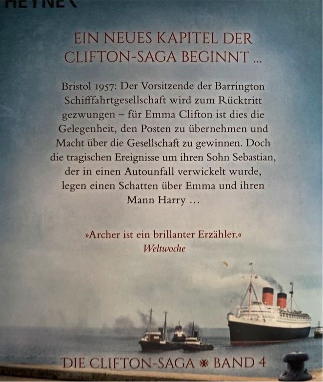 Jeffrey Archer Clifton Saga alle 7 Bände in Kassel