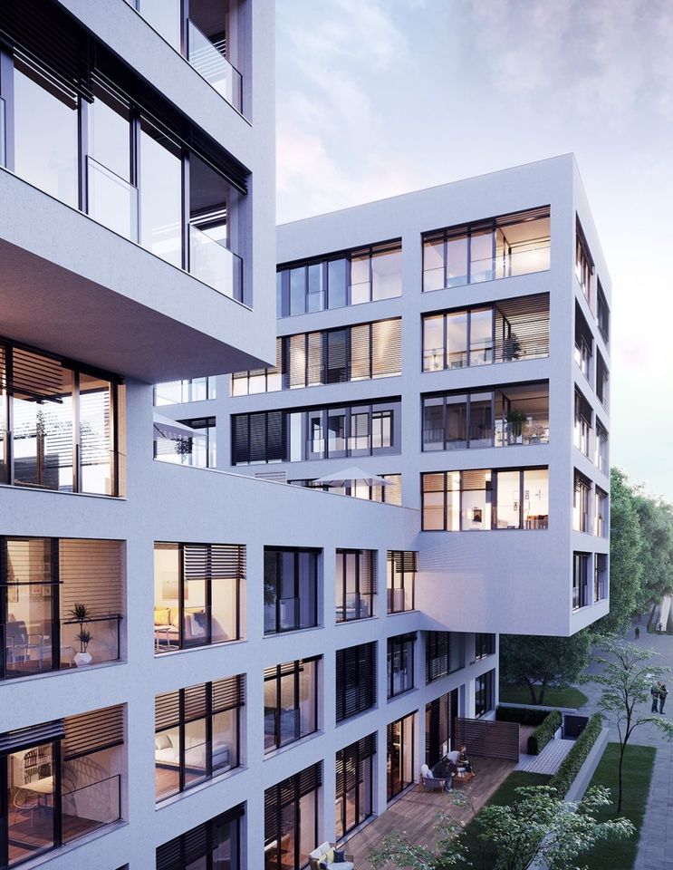 Exklusive möblierte helle Wohnung, zentrale Lage, große Terrasse in Berlin