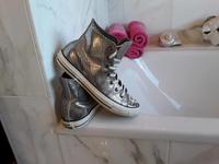 Kultige ♦️ Converse Chucks 39 Silber Sneaker Leder Rarität Schuhe Bayern - Altdorf bei Nürnberg Vorschau