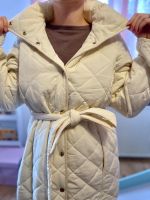 Orsay Beige Steppjacke/Mantel maxi lange 36 mit Gürtel Bayern - Nußdorf am Inn Vorschau