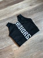 Adidas cropped Oberteil / Top schwarzes/weiß S/36 Hessen - Heuchelheim Vorschau