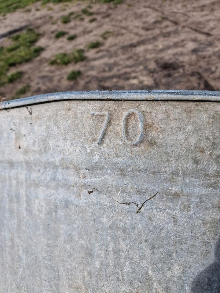 Zinkwanne Wanne Blechwanne 70 Liter in Faßberg