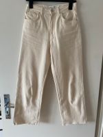 Stradivarius Wideleg Jeans Creme beige 38 Saarland - Bous Vorschau