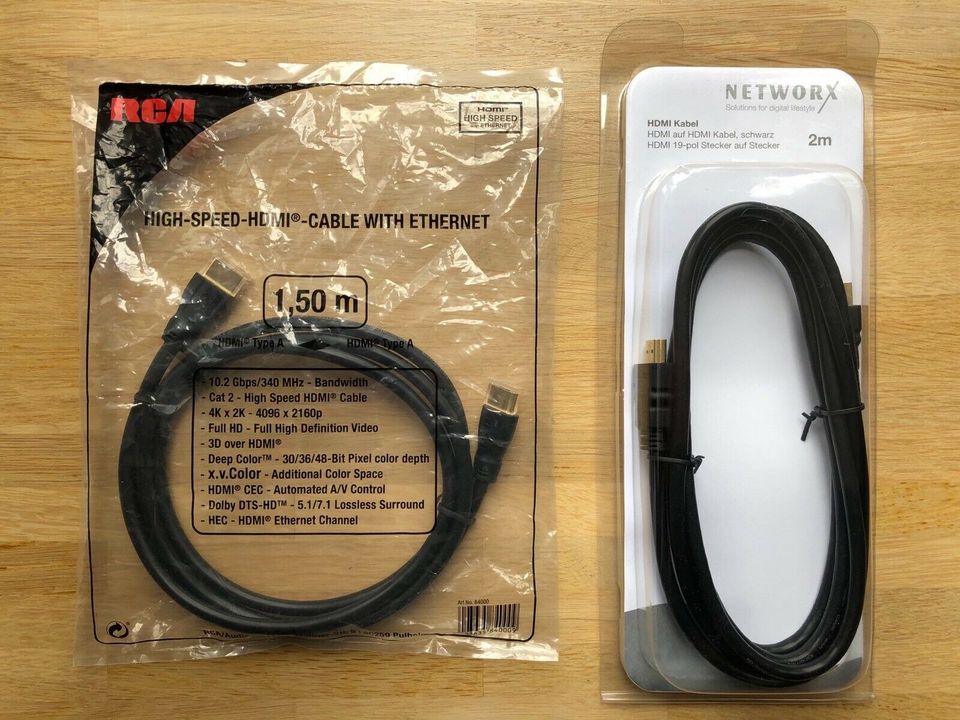 NEU in OVP: HDMI-Kabel mit vergoldeten Kontakten in Weyhe