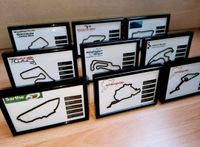 3D Rennstrecke im Bilderrahmen Racetracks Circuits F1 sim racing Niedersachsen - Braunschweig Vorschau