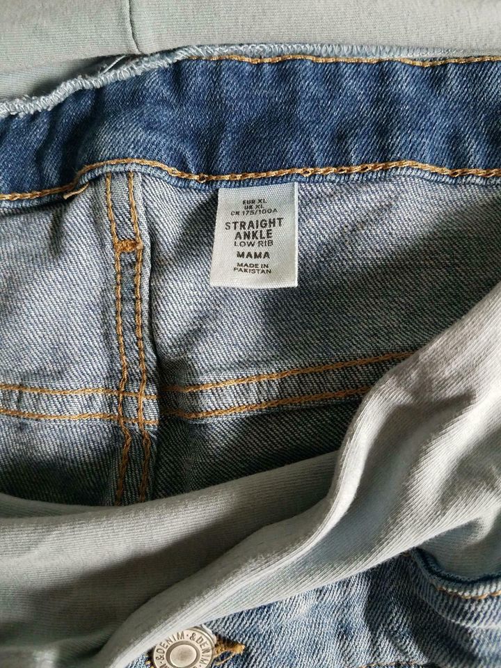 Umstandshose Jeans H&M Größe XL in Hirrlingen