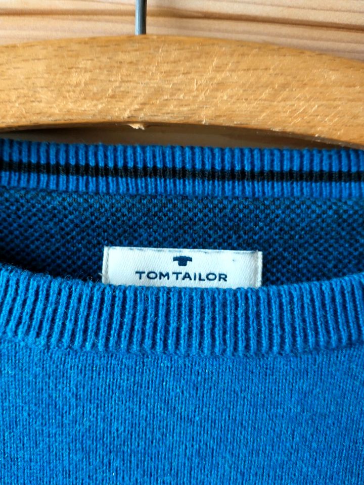 Tom Tailor Baumwollefeinstrick Pullover Gr.M royalblau in Schifferstadt