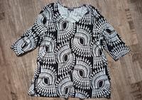 ❤️ T-Shirt * ULLA POPKEN Selection * Schwarz Weiss Gr. 50 / 52 ❤️ Niedersachsen - Sulingen Vorschau