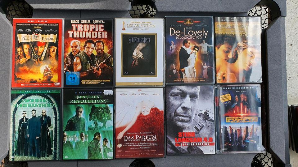 Bluray und DVD Sammlung in Büdelsdorf