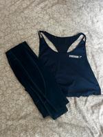 Gymshark Set dunkelblau Oberteil und  Sporthose  S dunkelblau Obervieland - Habenhausen Vorschau