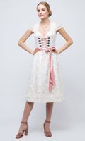 *Outlet*SALE*neues Dirndl weiß altrosa Gr. 36, UVP 350€ Bayern - Oberschweinbach Vorschau