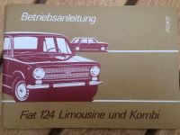 Bedienungsanleitung Fiat 124 Limousine und Kombi Schleswig-Holstein - Westerrönfeld Vorschau