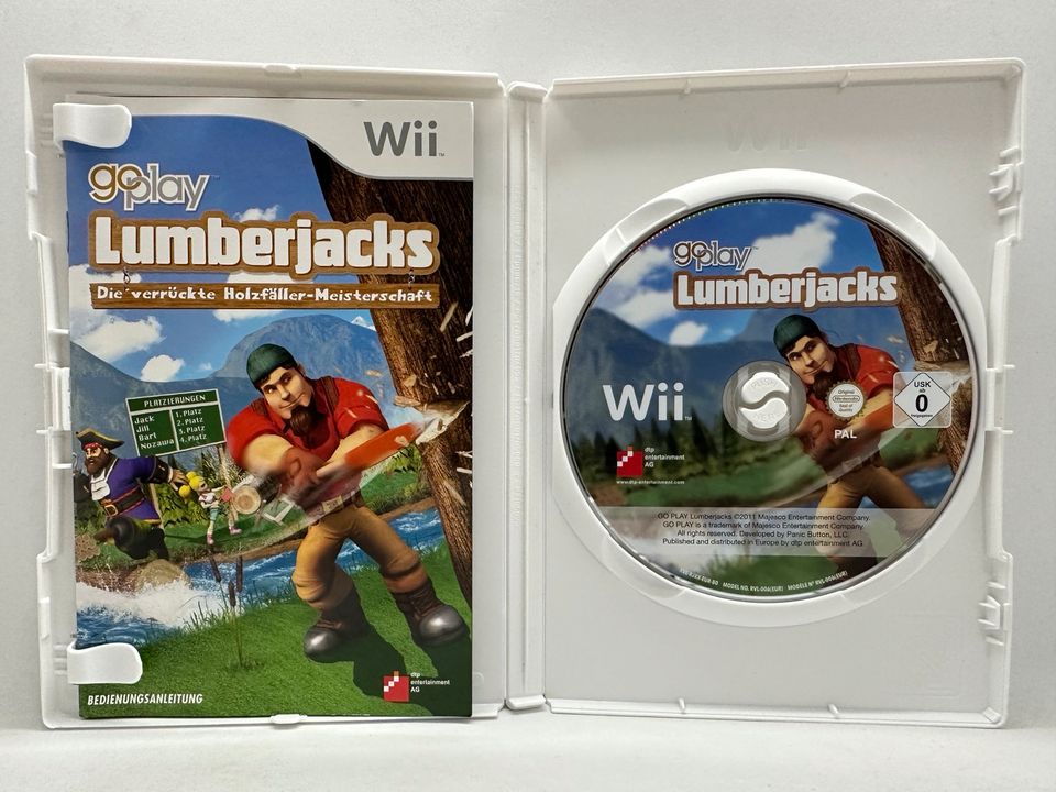 LUMBERJACKS (Nintendo Wii Spiel, WiiU, U, OVP, PAL, GER) in Freiburg im Breisgau