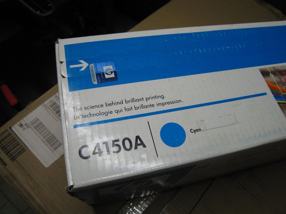 HP Laserjet 8500-8550 Original Toner C4149A,C4150A,C4151A,C4152A in Pocking