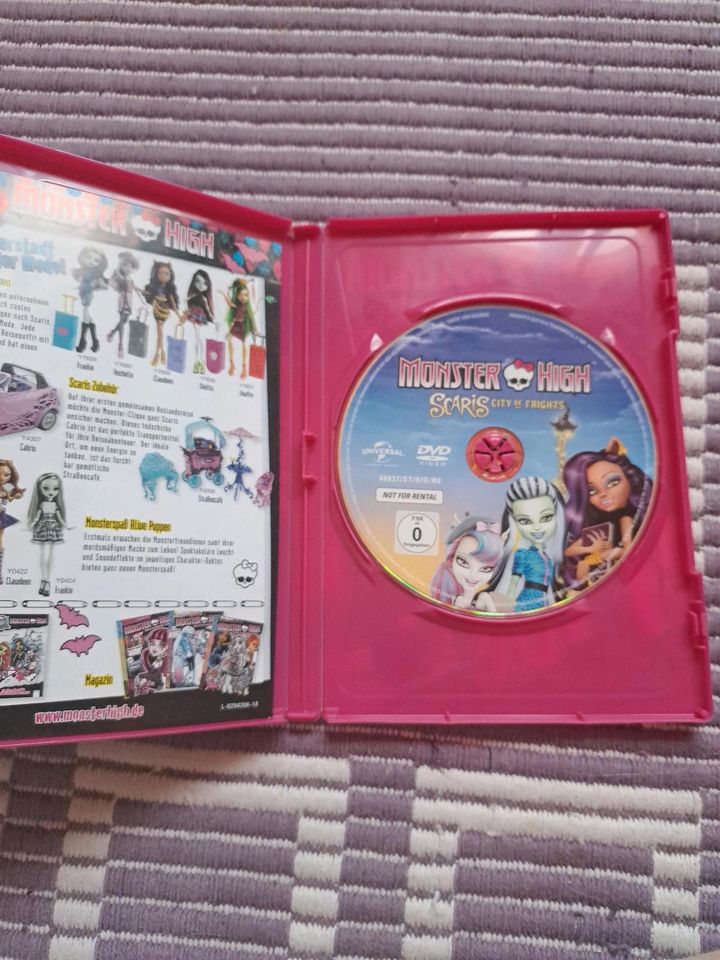 Monster High Dvd "Scaries Monsterstadt der Mode" in Clenze