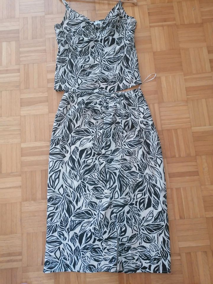 Rock Top Kleid 2-Teiler Gr. 40 VILA beige schwarz Neu in Bad Schwartau