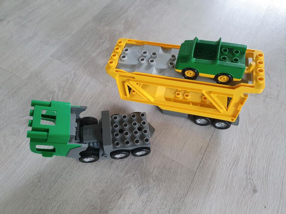 Lego Duplo Autotransporter Abschlepper Anhänger in Berlin