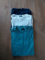 Herren Shirt Oberteil Hemd kurzarm Uni weiß grün blau C&A XL Brandenburg - Brieselang Vorschau