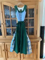 Dirndl Tracht Hammerschmid Baumwolle Leinen 36 mit Schürze München - Allach-Untermenzing Vorschau