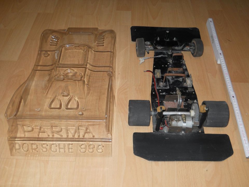 Rc Parma Porsche 936 sehr alt Liebhaber ferngesteuert ca. 1:8 in Schortens