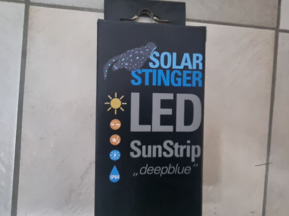 Solar Stinger LED SunStrip deepblue 900 mm Meerwasser neu in Sinntal
