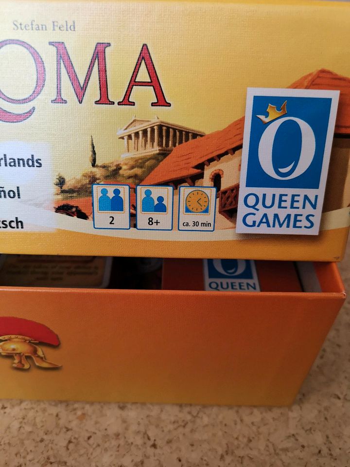 Brettspiel Rom Roma ab 8 Jahren auf englisch in Leubsdorf Rhein