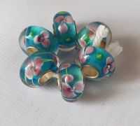 6 European Beads, Glasbeads, Bastelperlen   #345 Bayern - Augsburg Vorschau