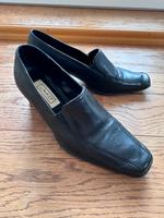 Janet D. Damen Echt Leder Schuhe Pumps schwarz Gr. 38,5 Sachsen - Pegau Vorschau