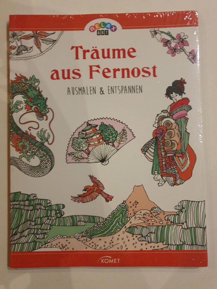 2 Bücher Ausmalen & Entspannen: Zauber des Orients & Träume aus F in Essen
