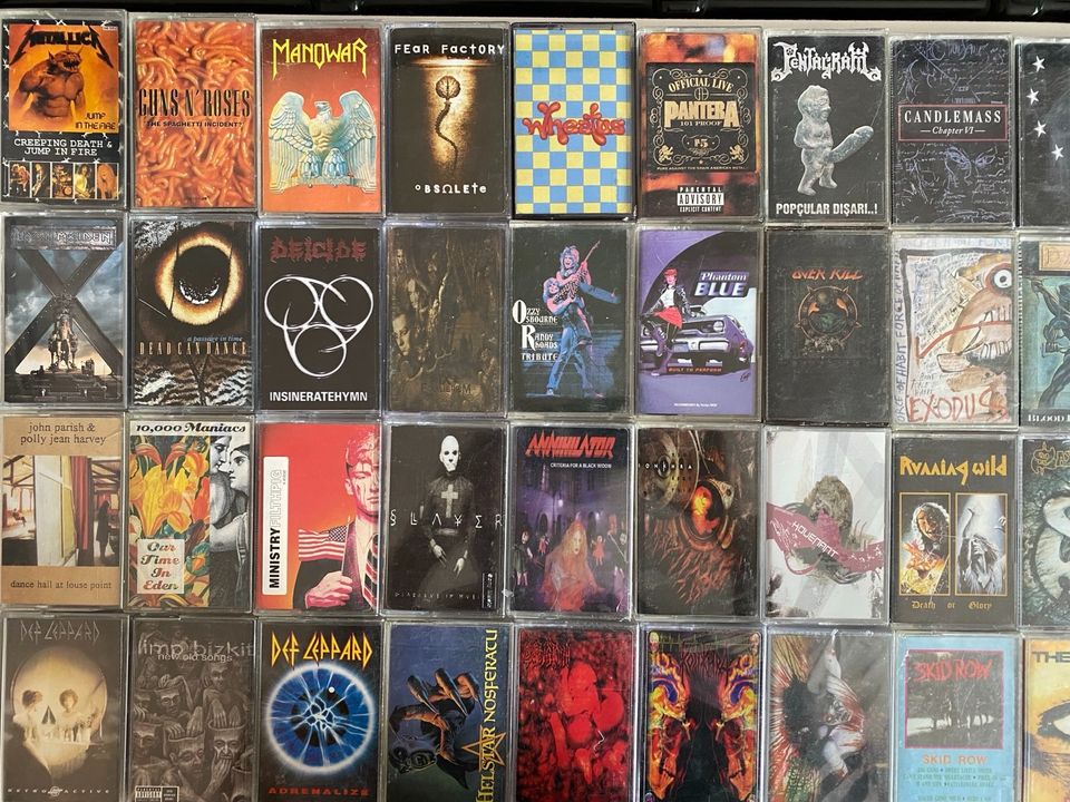 Metal / Rock / Thrash/ Death Kassette/Tape 56 Stück Konvolut in München