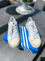 Adidas Schuhe ☀️ Gr 38 Damen Leder Superstar Sneaker weiß Rheinland-Pfalz - Mackenbach Vorschau