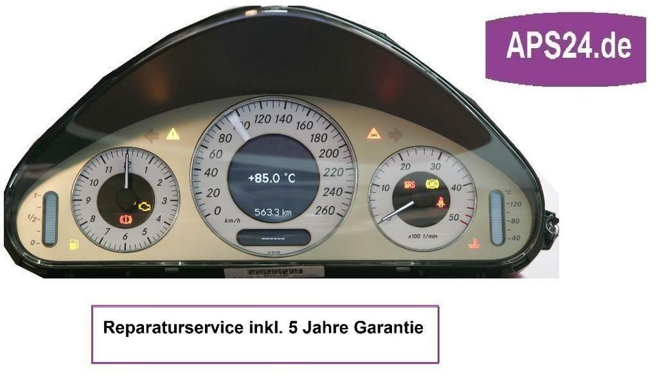 W211 W209 W219 Tachonadel defekt? Tacho Kombiinstrument Reparatur in Borken