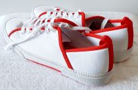 Sneaker Gr. 38 Boden, weiß/rot, neu, ungetragen Darß - Zingst Vorschau